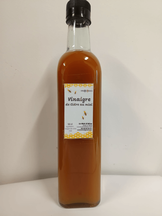 Vinaigre de cidre au miel